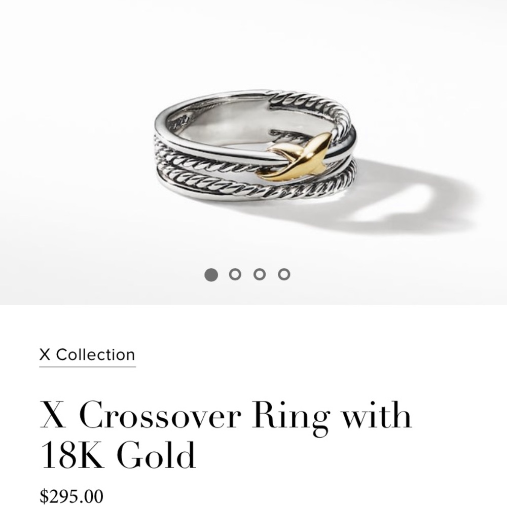 David Yurman X Crossover Ring
